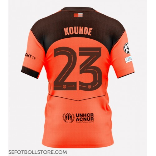 Barcelona Jules Kounde #23 Replika Tredje Tröja 2025-26 Kortärmad